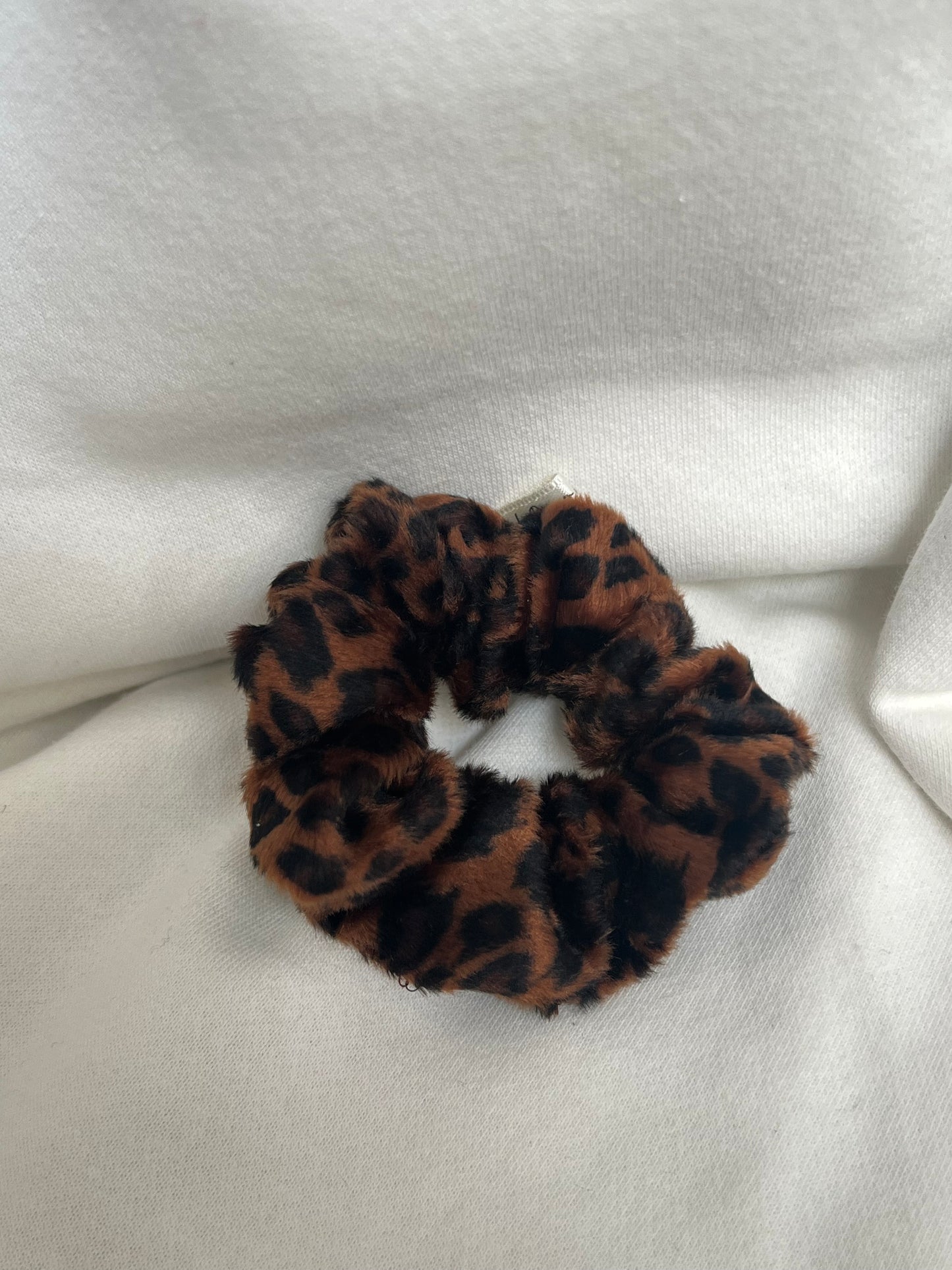 Leopard Print Small Scrunchie
