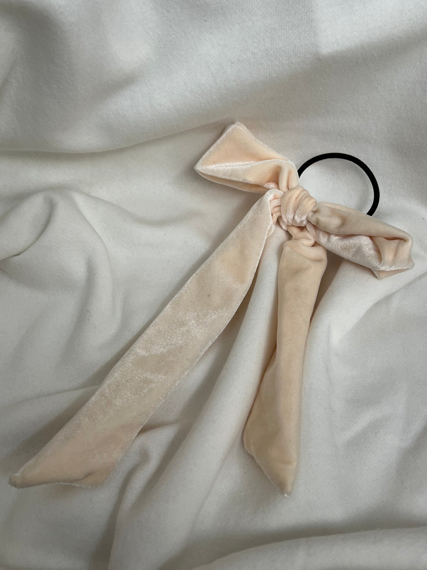 Satin Bow Hair Tie