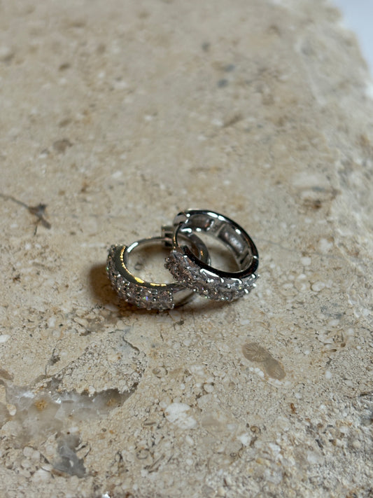 Starlit Hoop Earrings