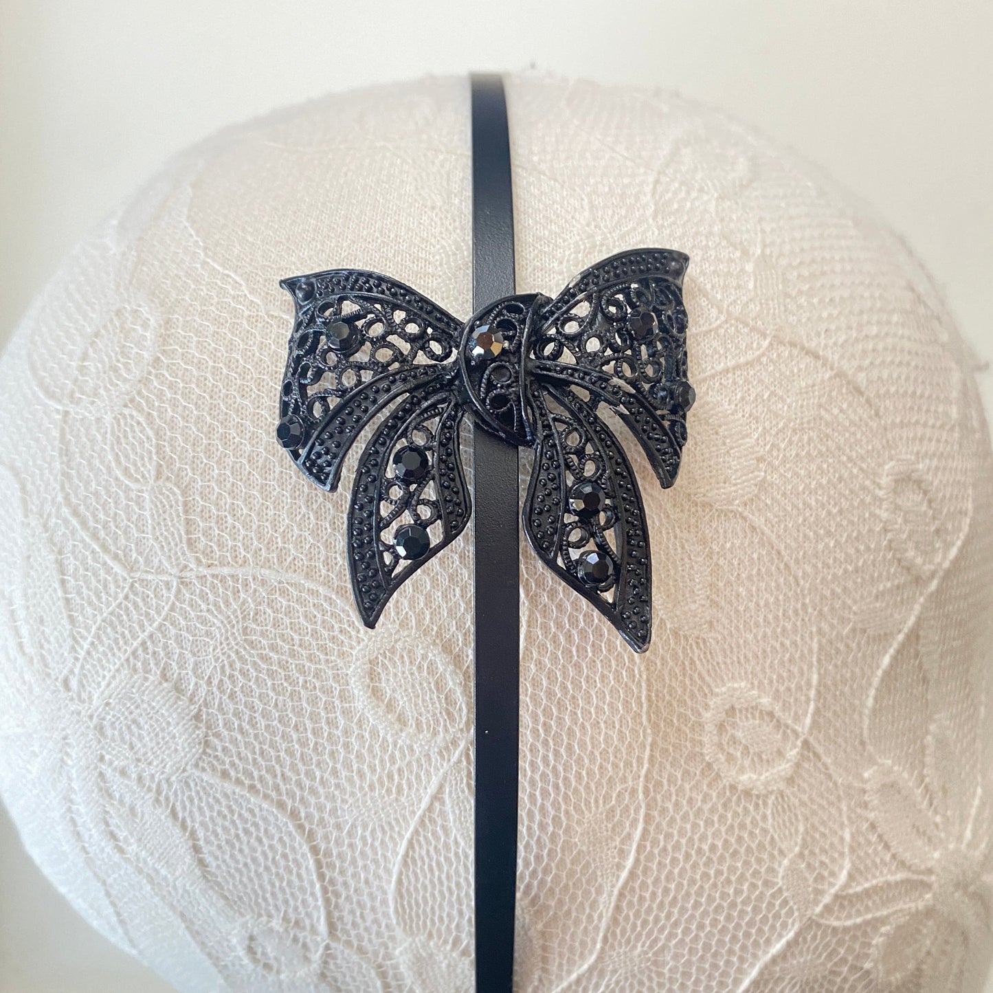 Metal Bow Headband
