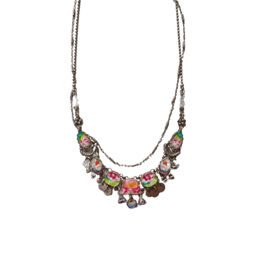 Ayala Bar | Flower and Droplet Necklace