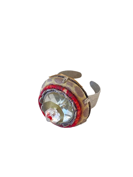 Ayala Large Beaded Topper Ring