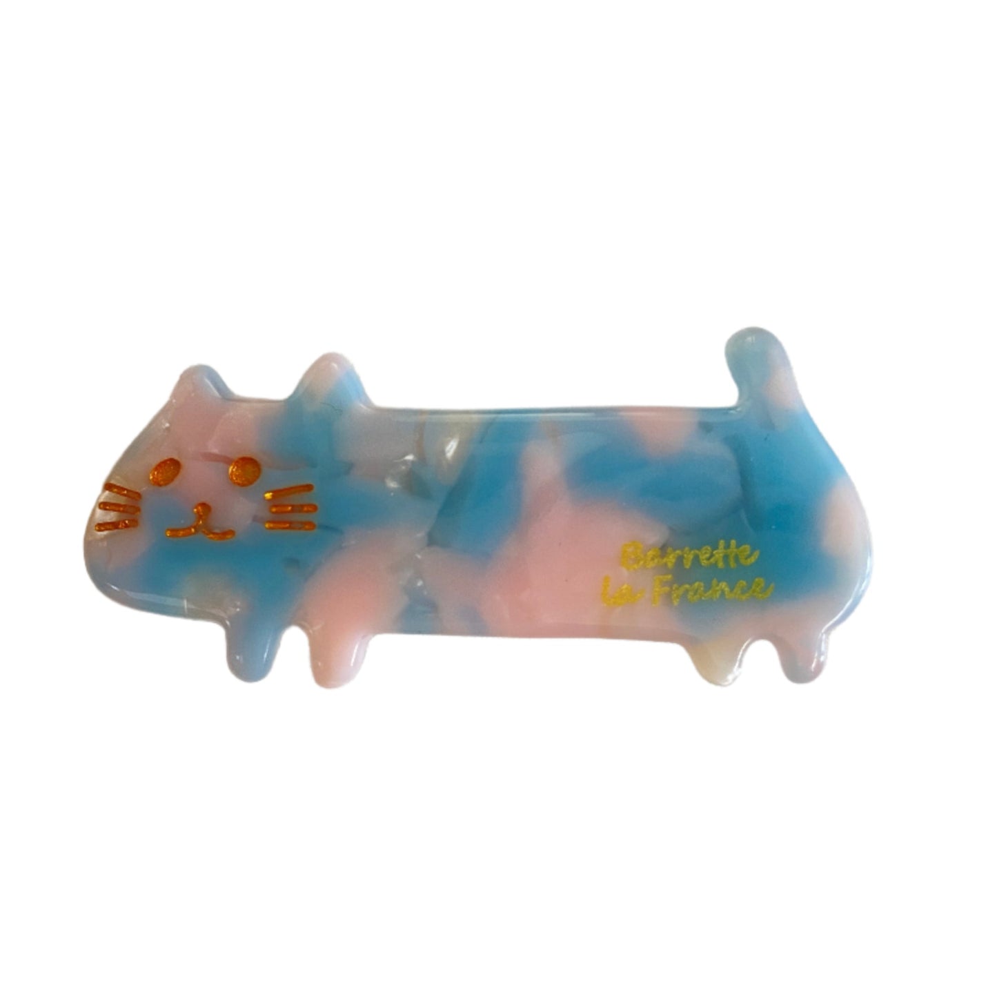 Tie-Dye Cat Hair Barrette