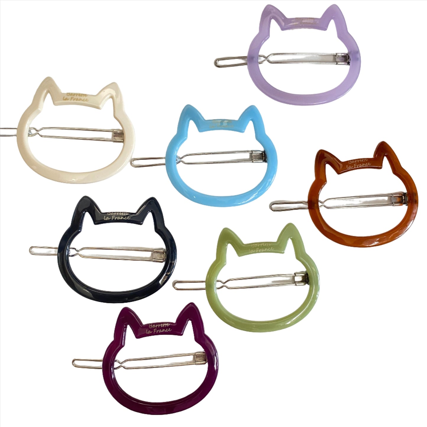 Cat Outline Hair Barrette