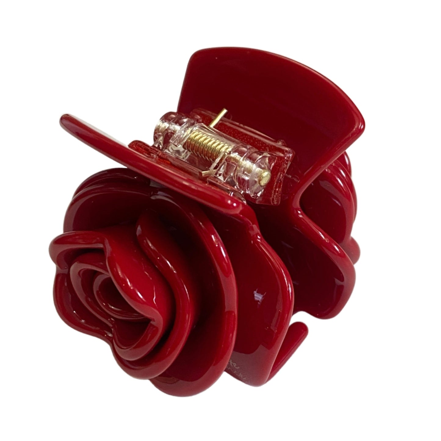 Small Rose Claw Clip