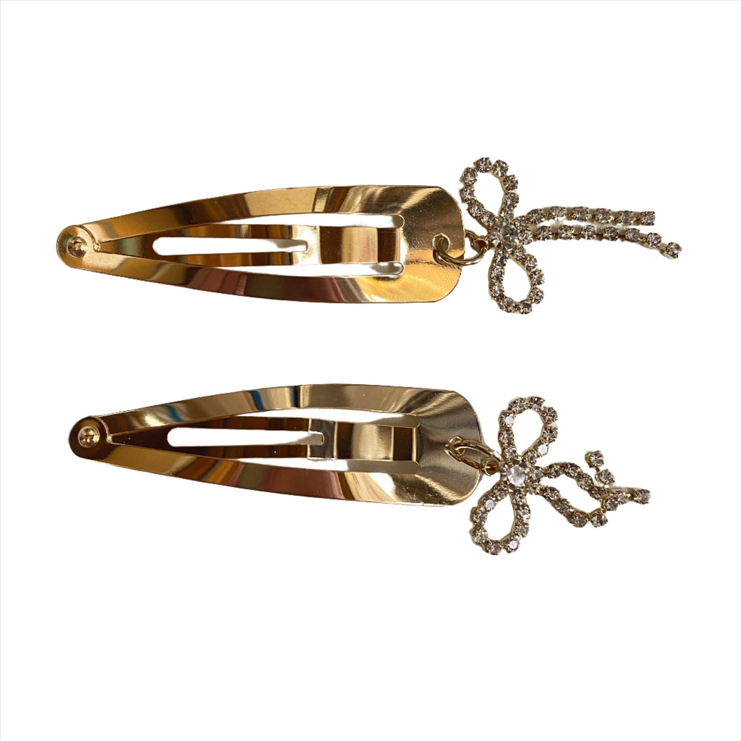Mini Tennis Bow Hair Barrette | Set of 2
