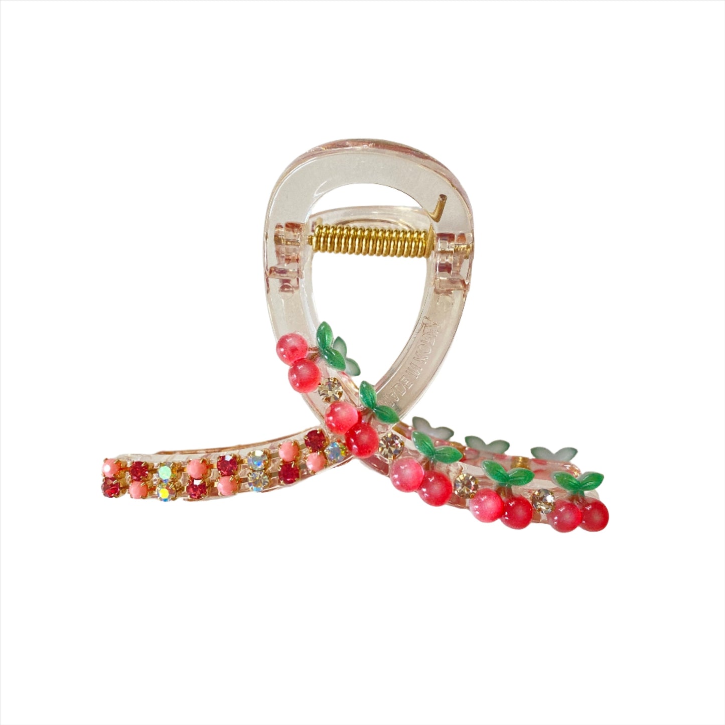 Jeweled Fruit Claw Clip