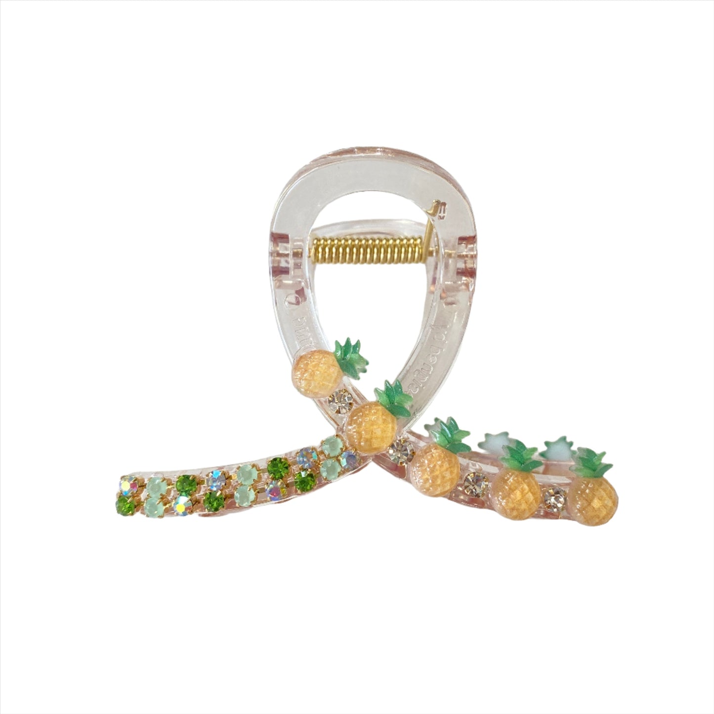 Jeweled Fruit Claw Clip