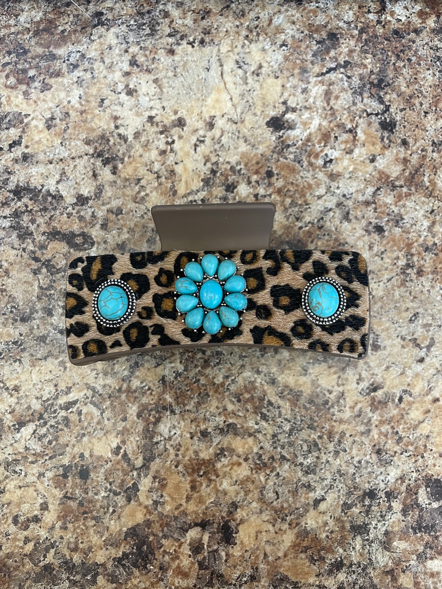 Western Daisy Claw Clip - Medium