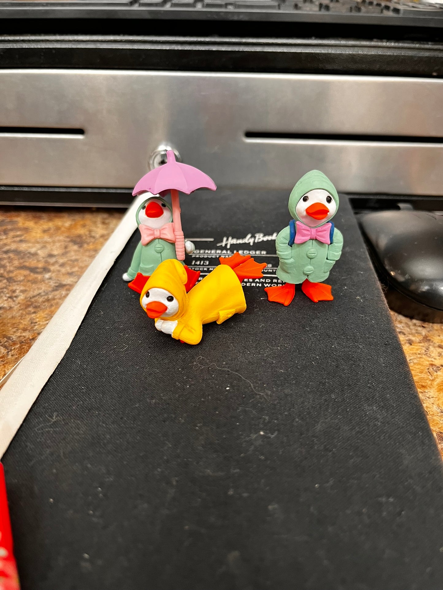 Plastic Duck Figurines