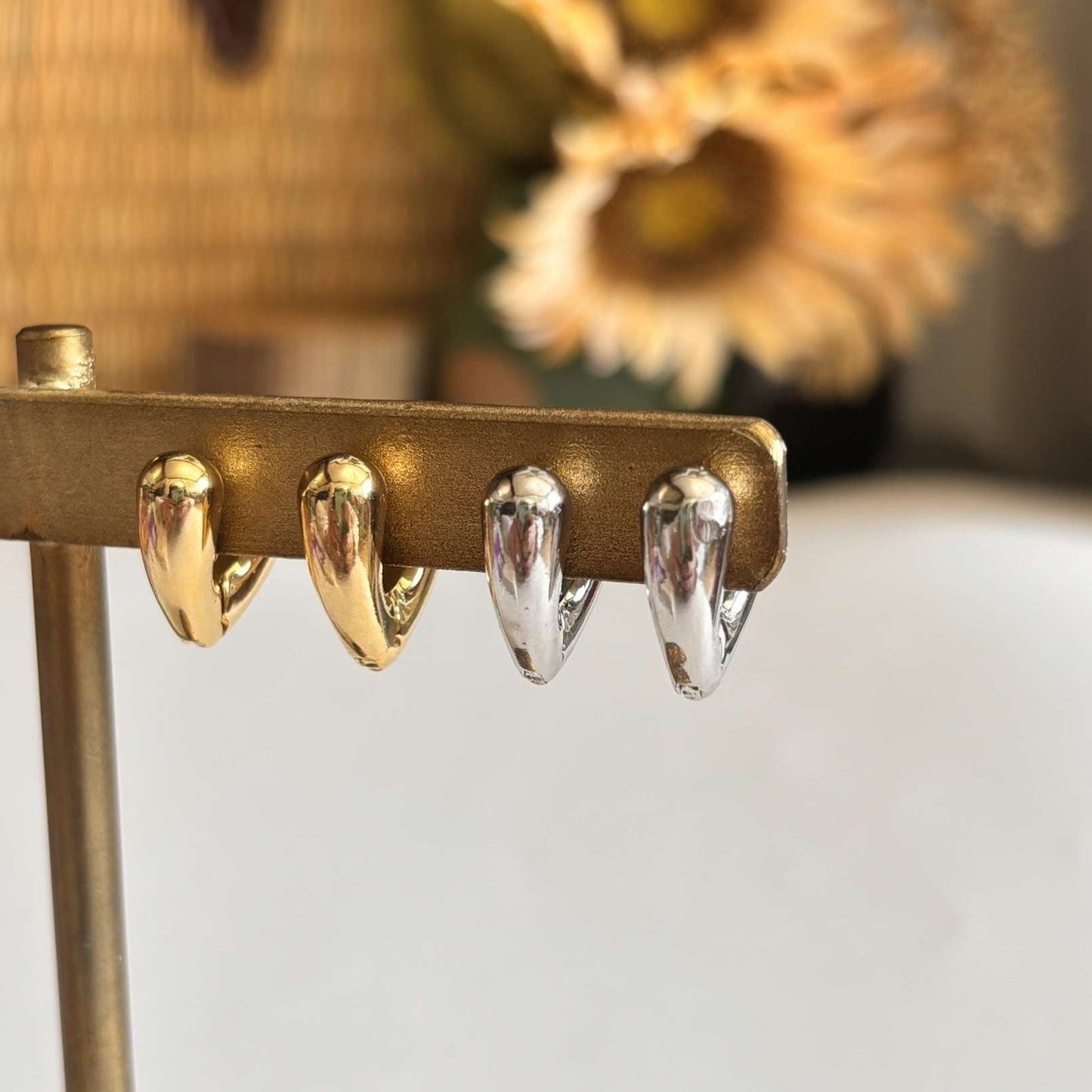 As It Was Huggie Hoop Earrings