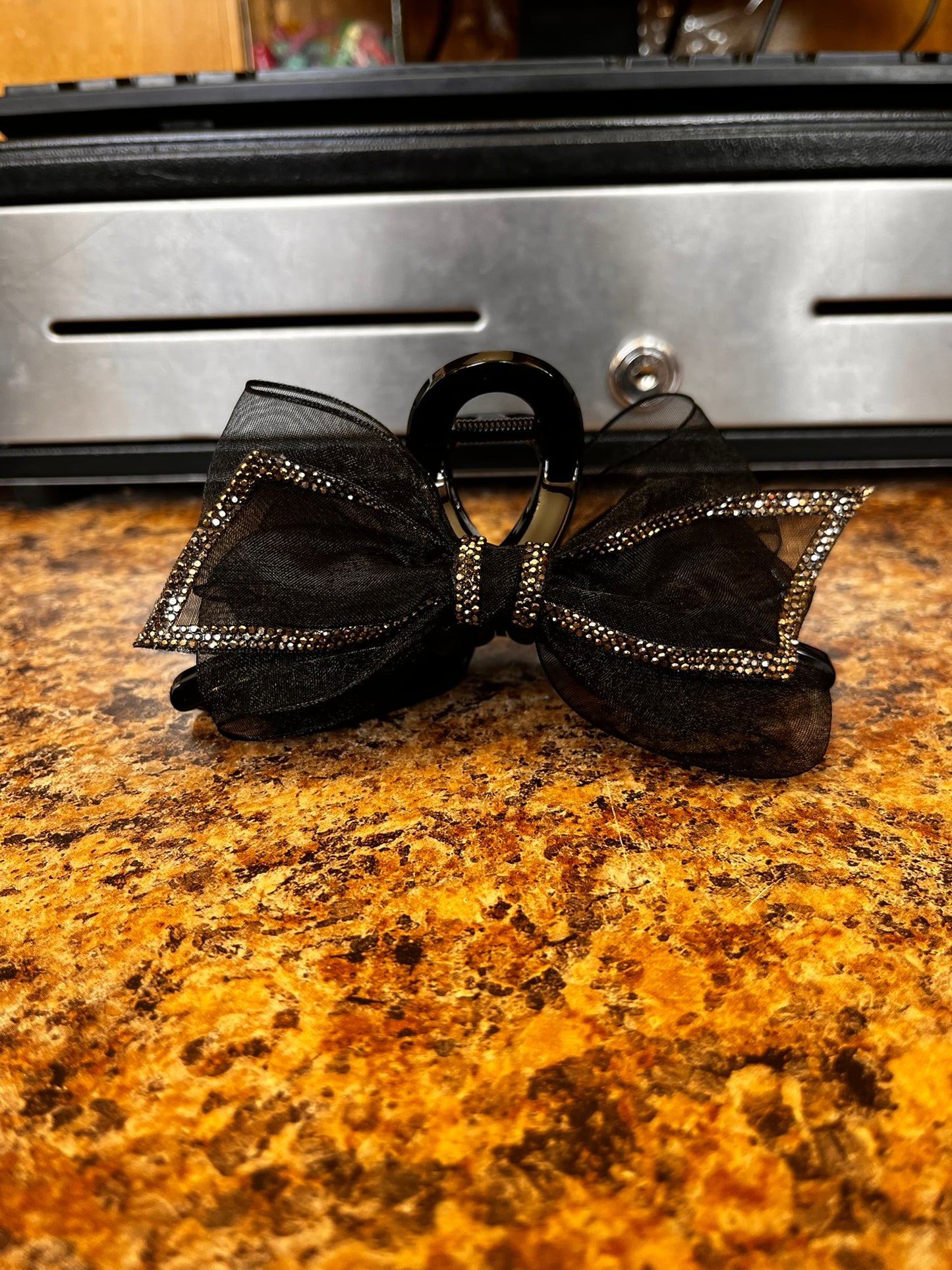 Sparkly Claw Clip
