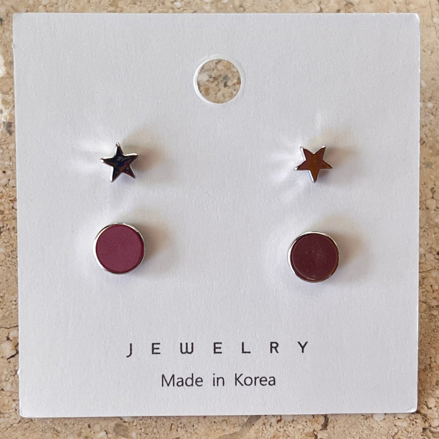 Kylie Stud Earrings | Set of 4
