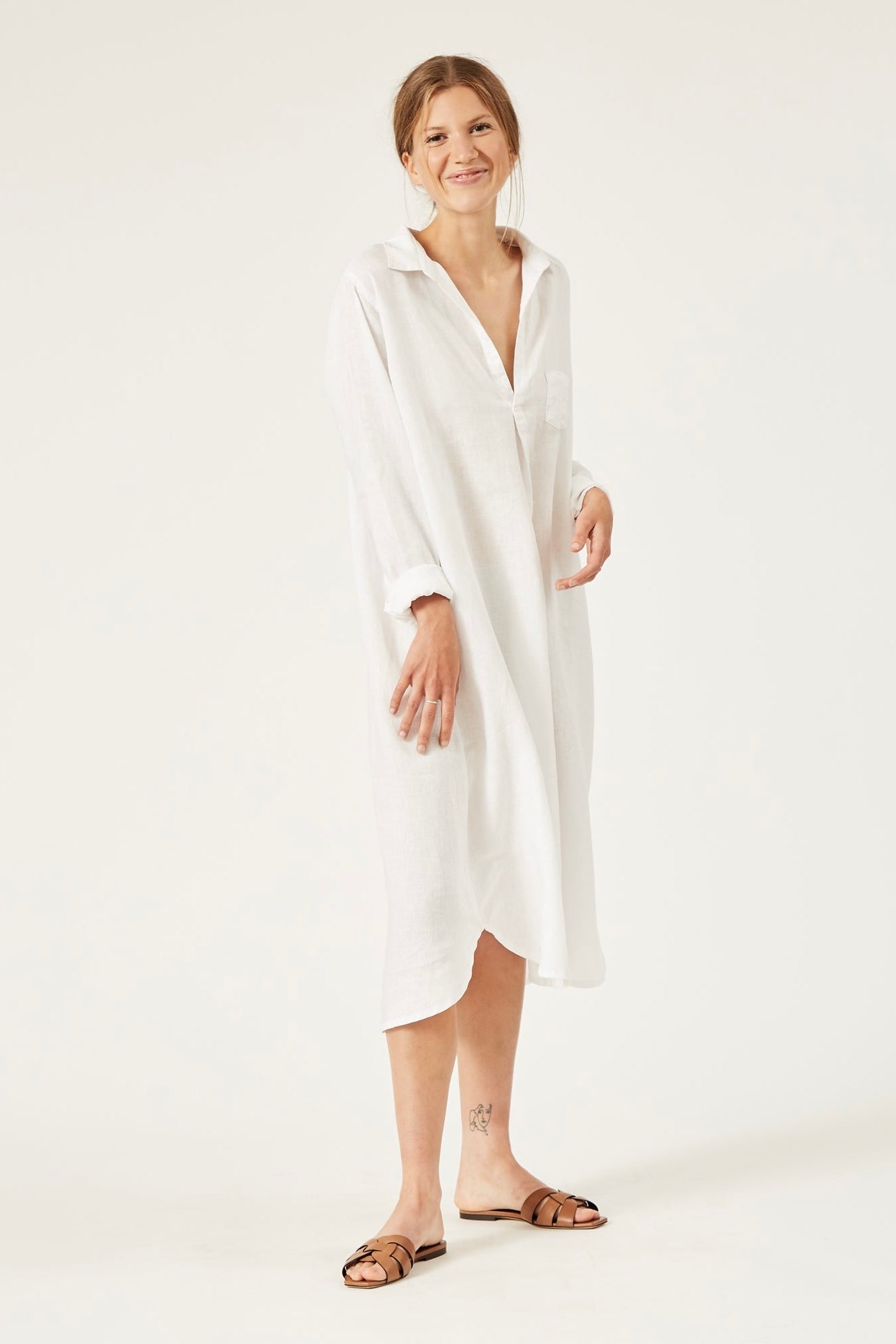 MONTY Linen Dress