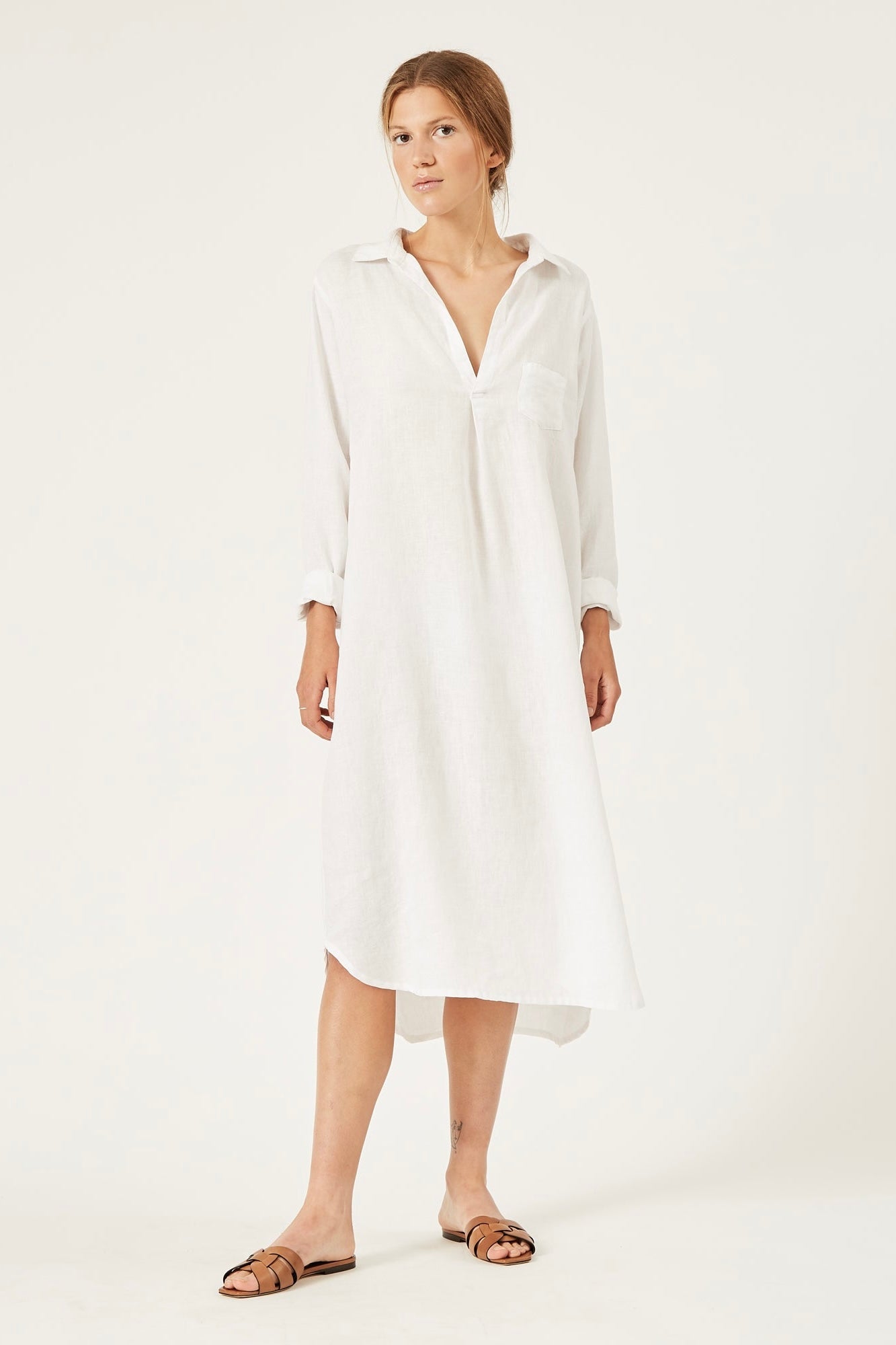 MONTY Linen Dress