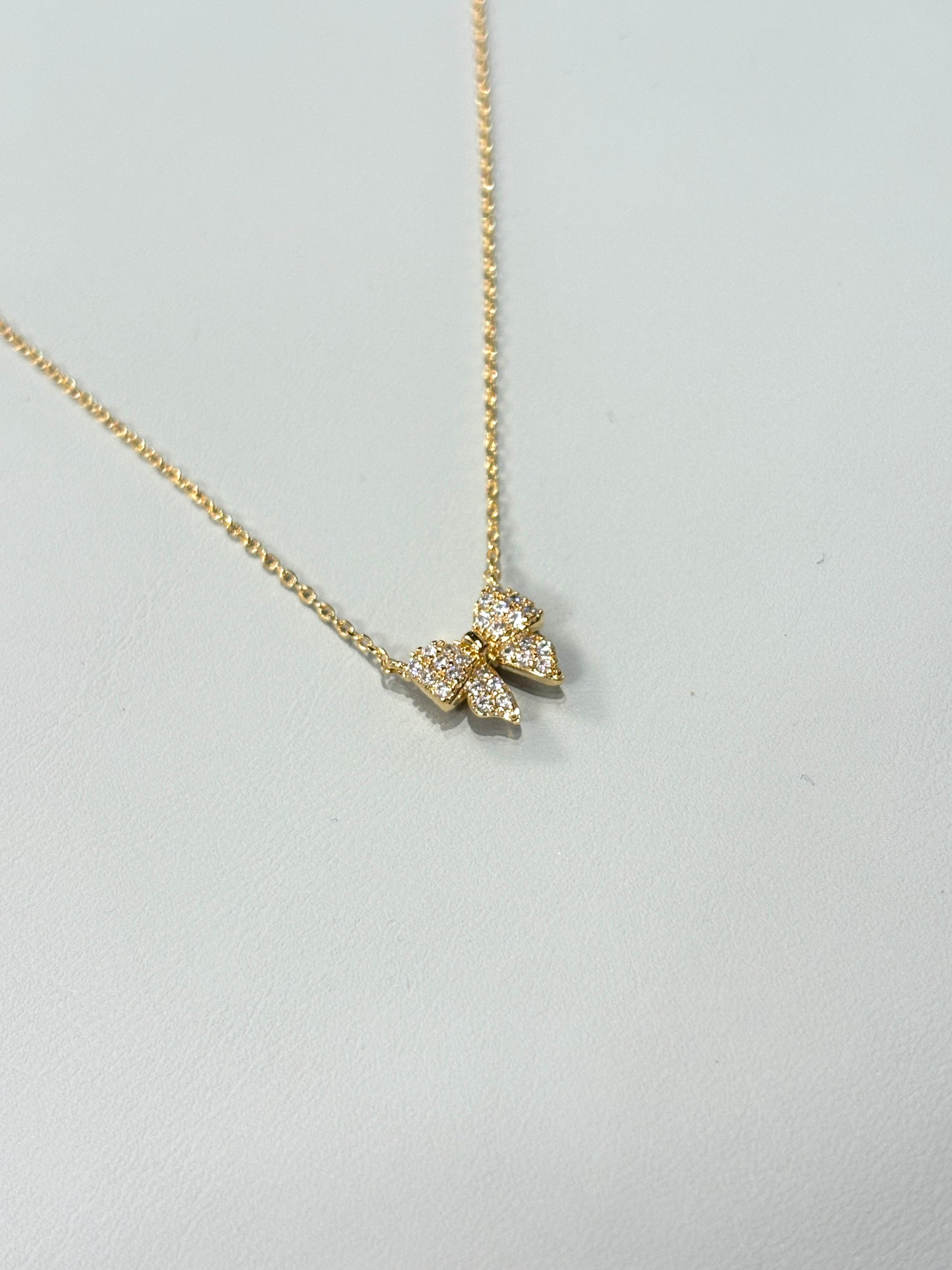 Pretty Little Bow Necklace