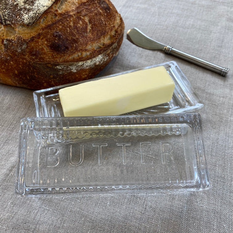 Butter Dish Glass