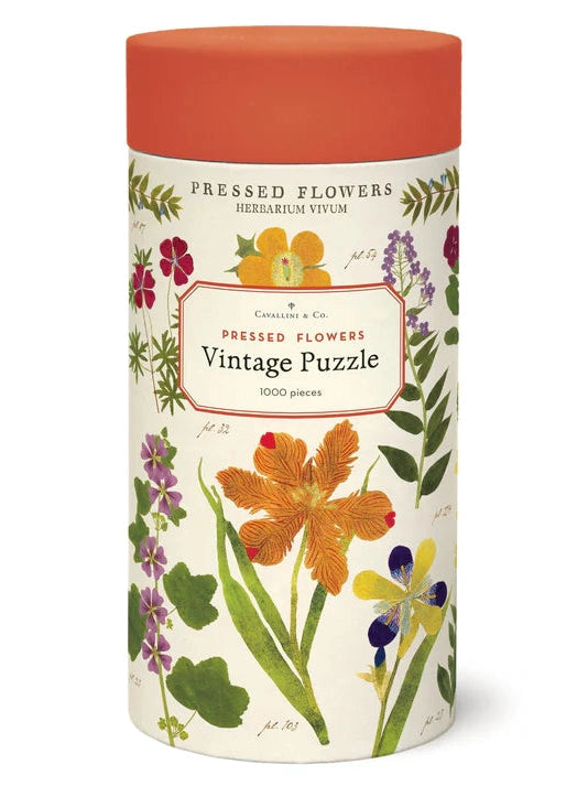 Pressed Flowers 1000 Piece Puzzle