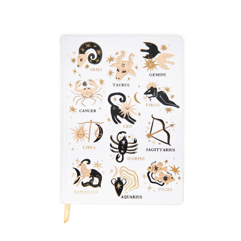 Bookcloth Jumbo Journal - Zodiac