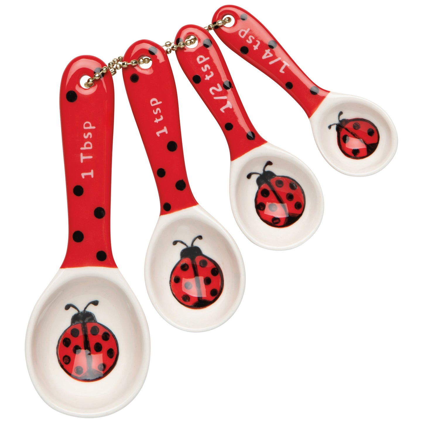 Ladybugs Measuring Spoons Set of 4