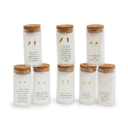 Message in a Bottle Earring Collection #3