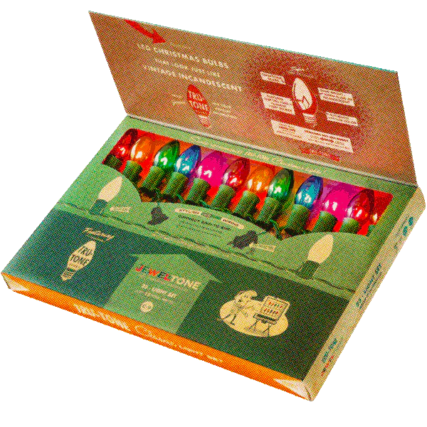 C9 Classic Light Set 25-Light Set - Jeweltone