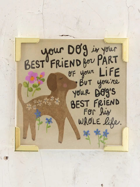 Corner Magnet - Dog's Best Friend
