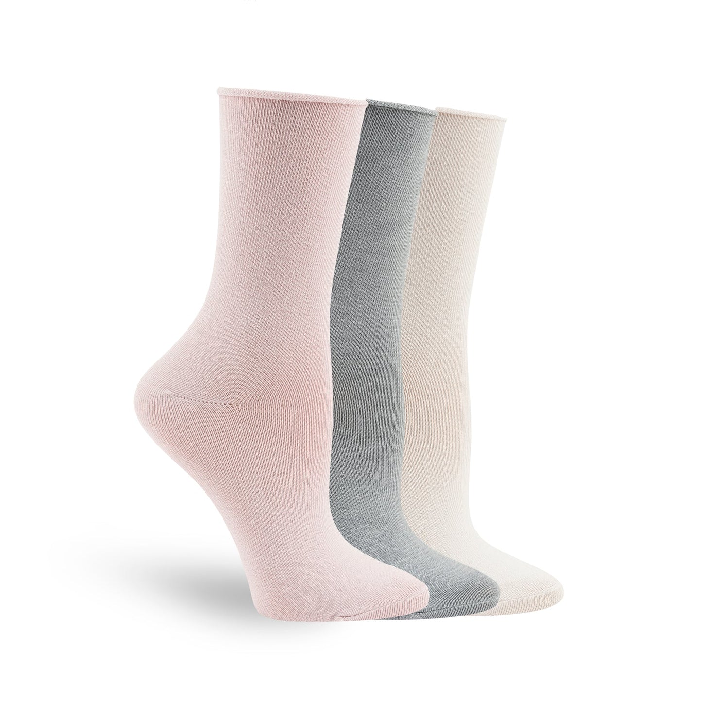 Womens Recycled Powder Crew Sock - 3PK1