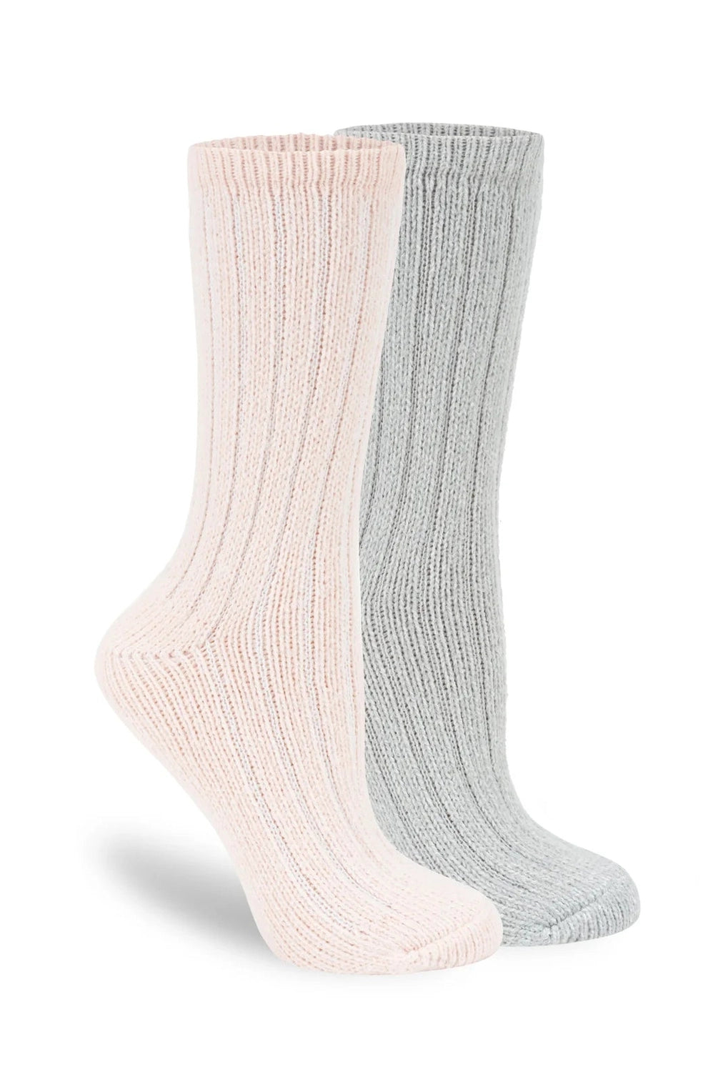 Womens Recycled Boyfriend Crew Sock - 2PK