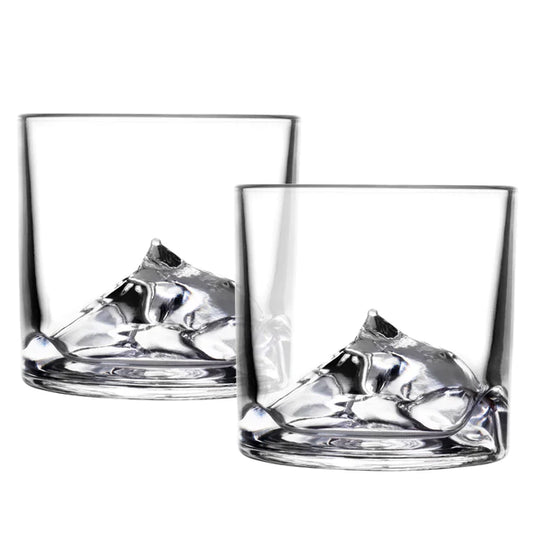 Everest Crystal Whiskey Glass Set