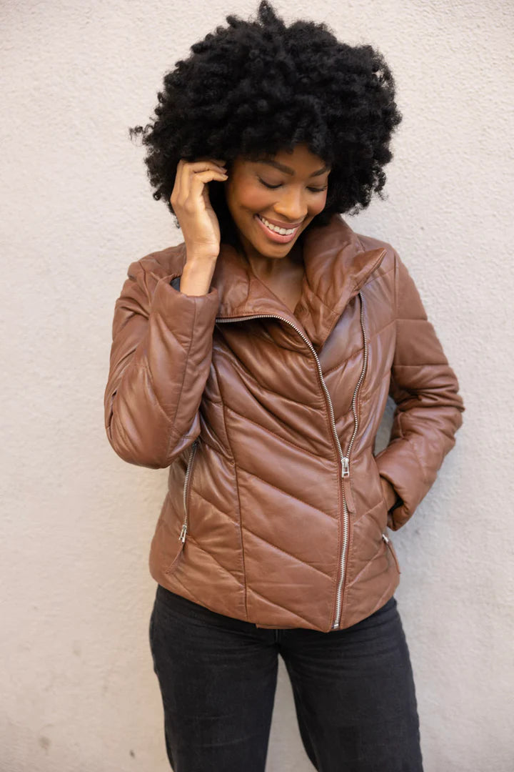 Romea CF Leather Jacket