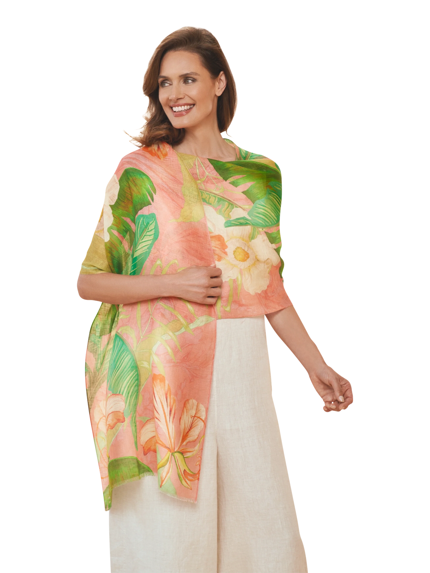 Delicate Tropical Candy Scarf