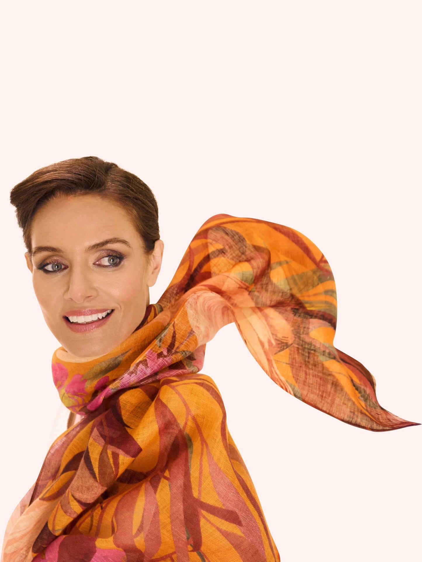 Oriental Crane Scarf