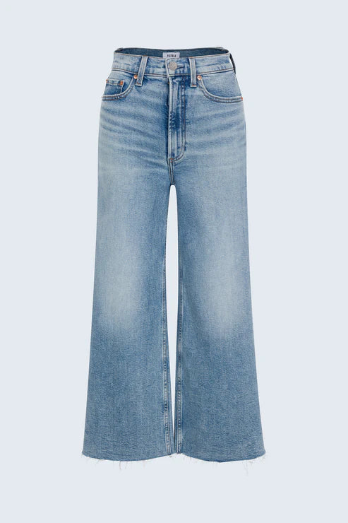 Lana Crop High Rise Ultra Wide Jean | Bistro