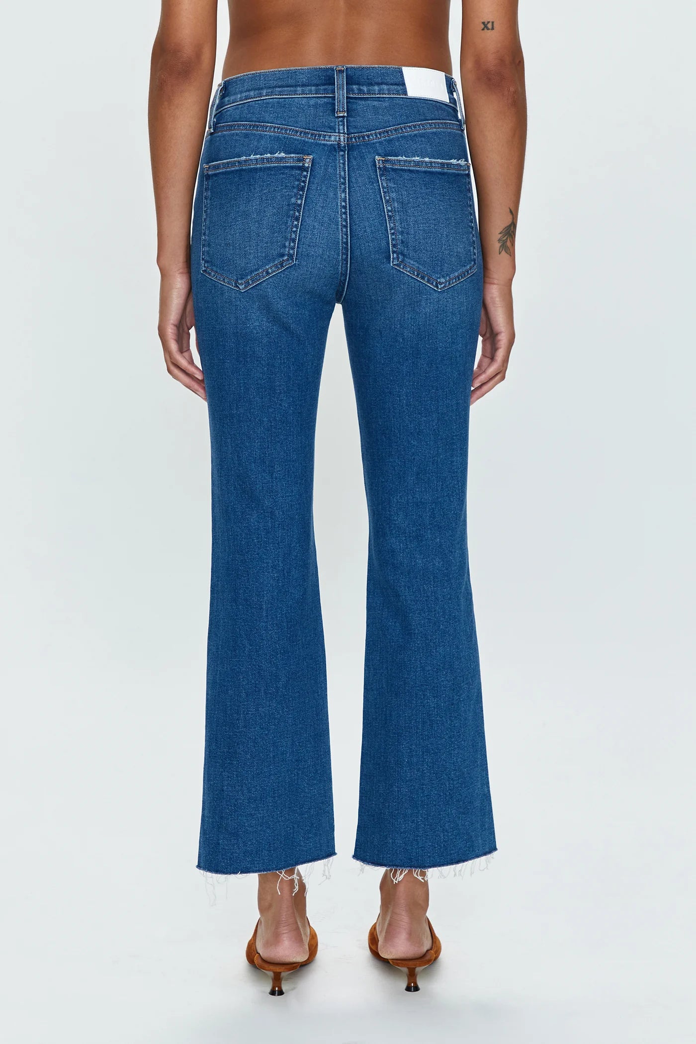 LENNON High Rise Cropped Boot Cut Jeans | Countryside Vintage