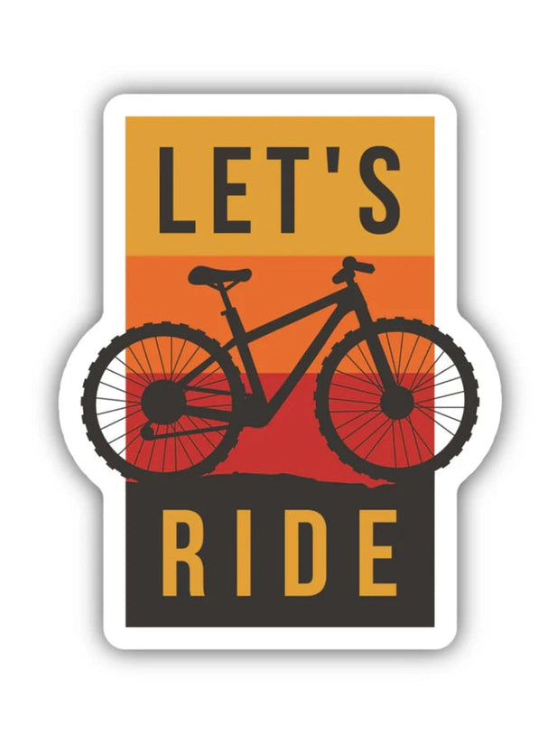 Lets Ride Sticker