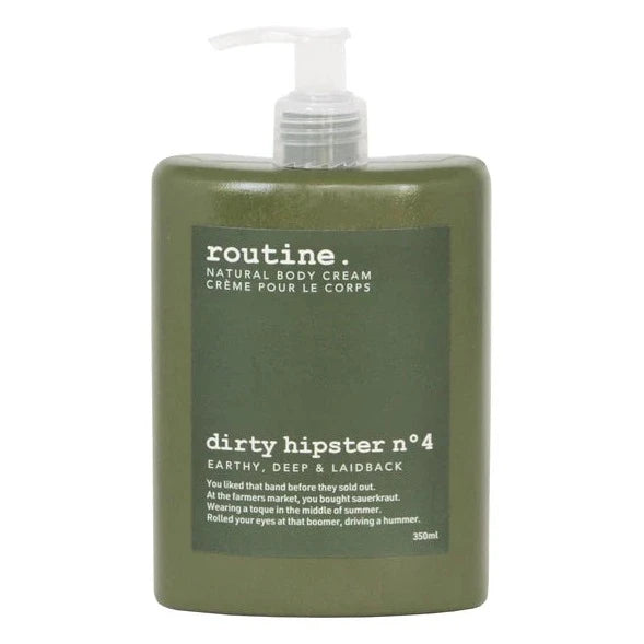 Dirty Hipster No.4 Natural Body Cream