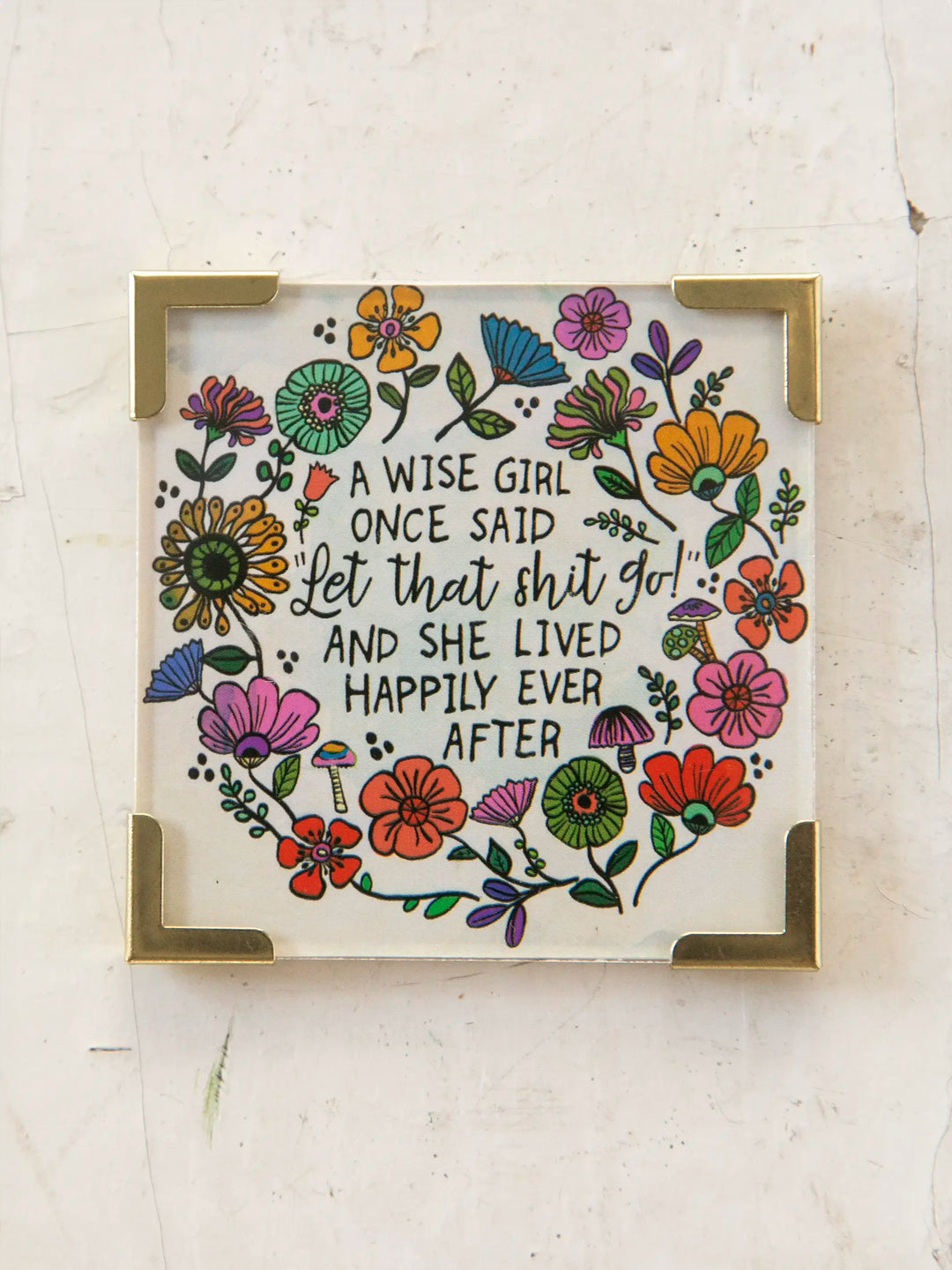 Corner Magnet -
Wise Girl