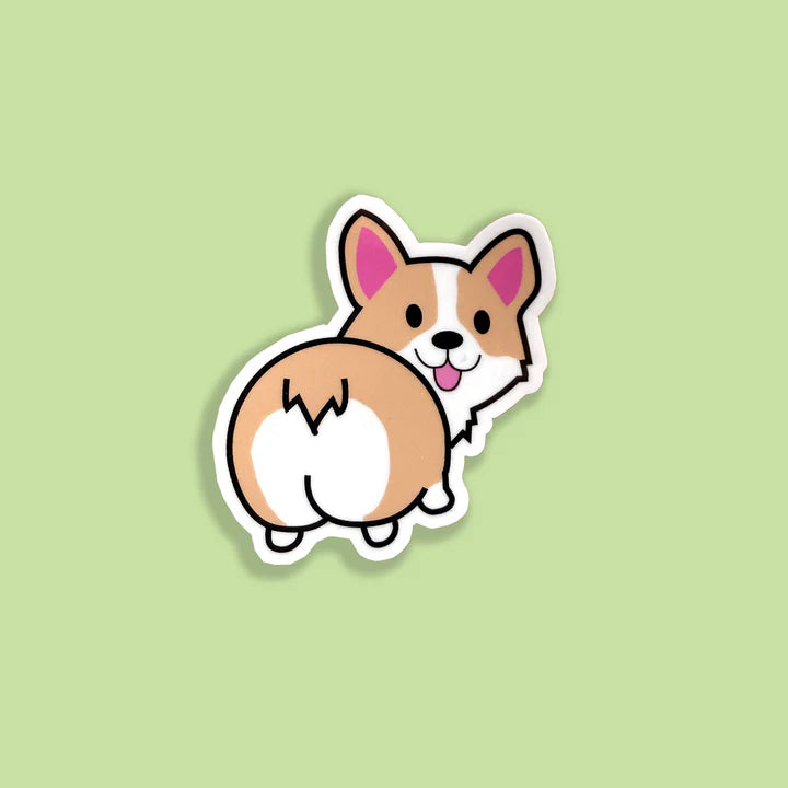 Corgi Butt Sticker
