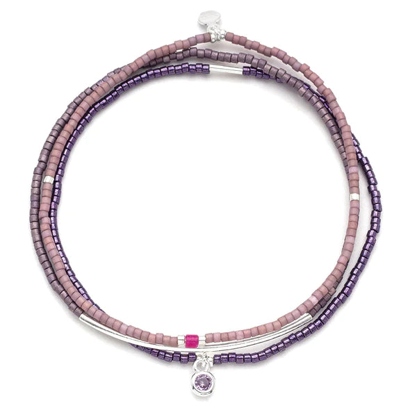 Tonal Chromacolor Miyuki Bracelet Trio - Assorted