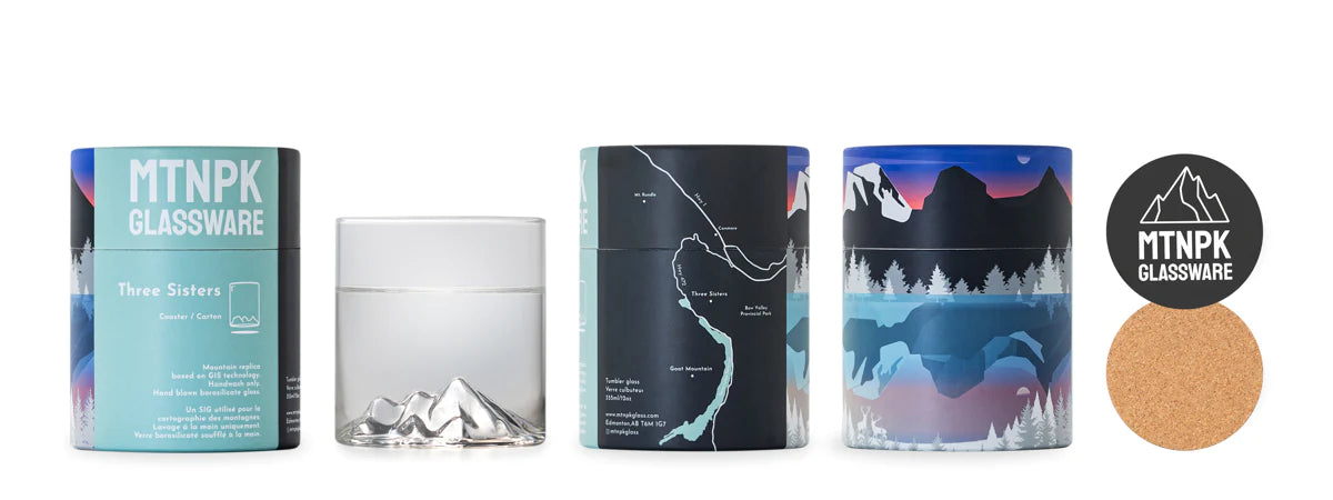 Three Sisters Glass Tumblers
