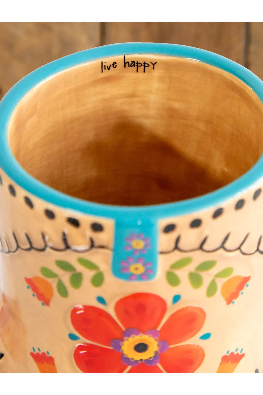 Folk Art Coffee Mug - Cowboy Boot