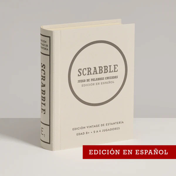 WS Game Company Scrabble Vintage Bookshelf Edition
