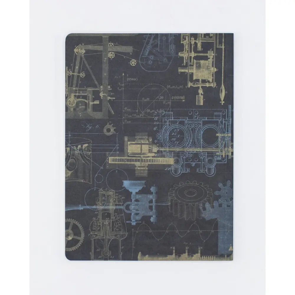 Mechanical Engineering Softcover Notebook | Dot Grid