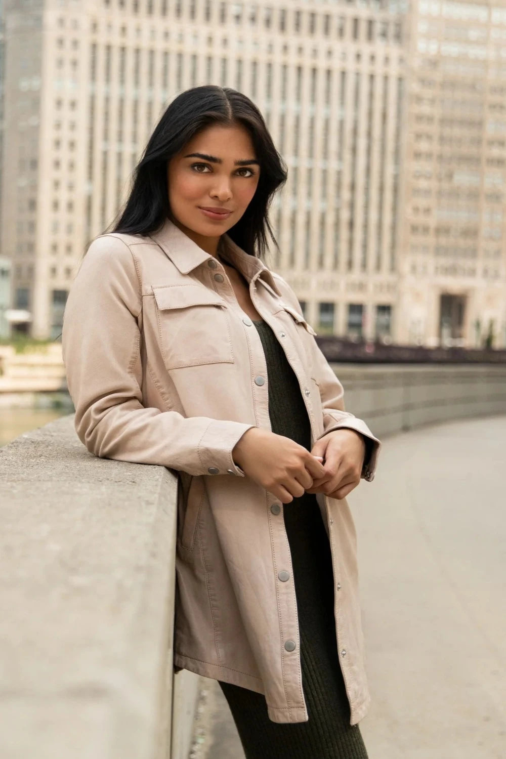MIHA RF Leather Jacket