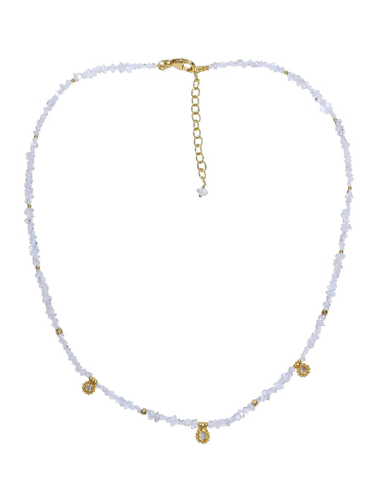 Faceted Herkimer Diamond Beads