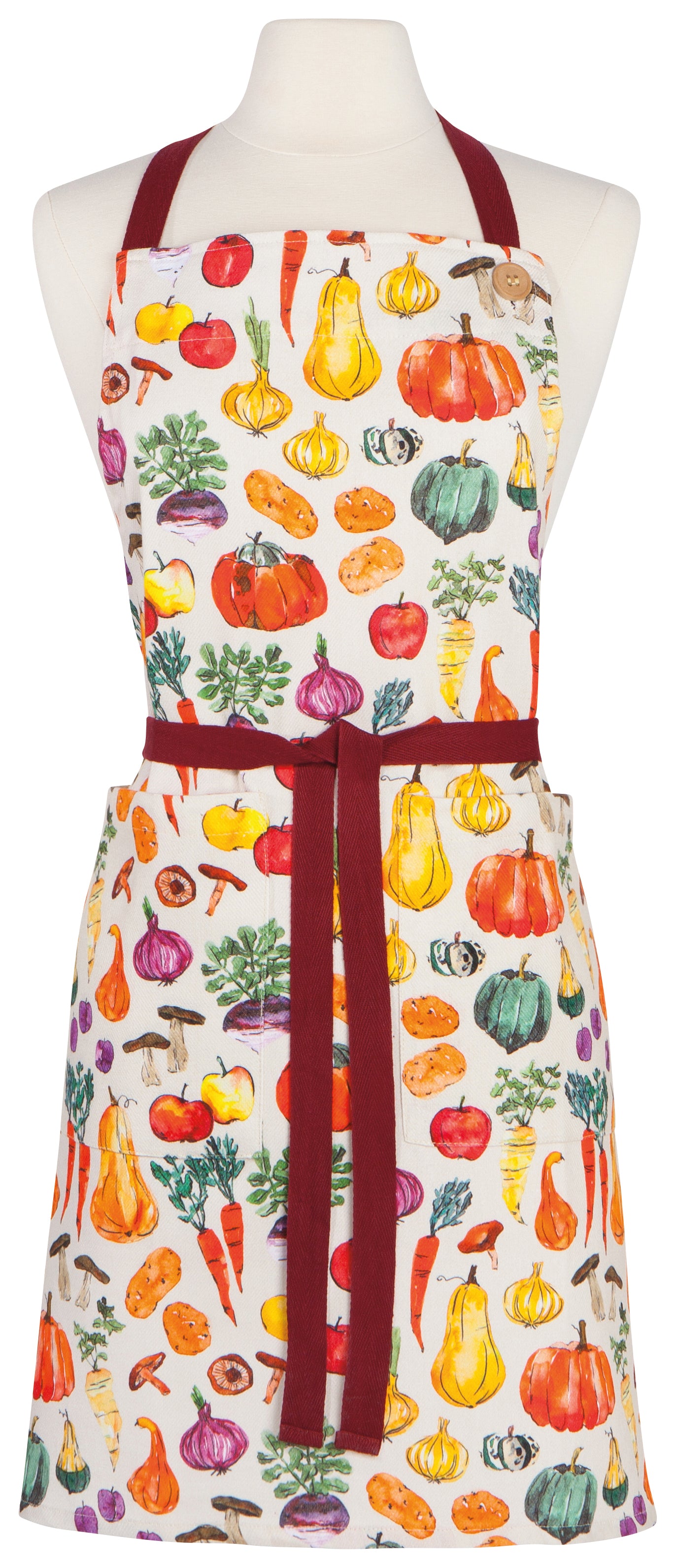 Veggie Stand Spruce Apron