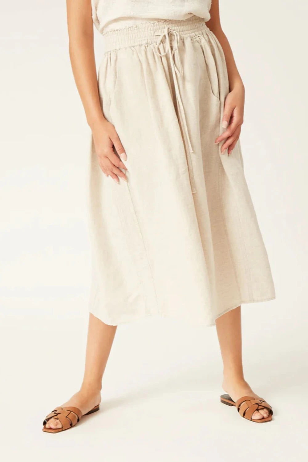 HEDI Linen Skirt