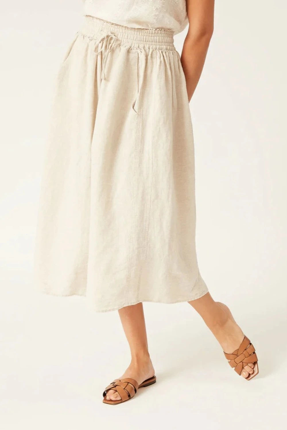 HEDI Linen Skirt