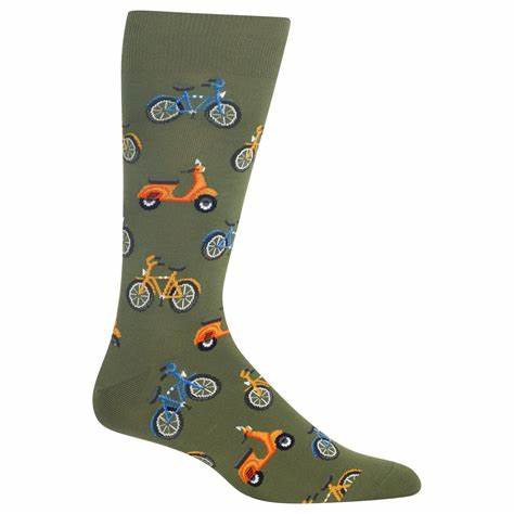 HOTSOX Men's Bike And Vespa Crew Socks
